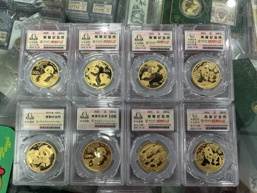 熊貓金銀幣回收渠道   2025年熊貓金銀幣回收價格