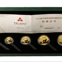 12年熊貓金幣一套最新價格   2012年熊貓金幣套裝值多少錢