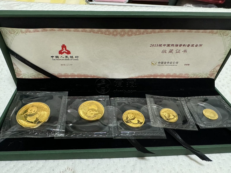 熊猫金币2015回收价格   2015年熊猫金币套装多少钱