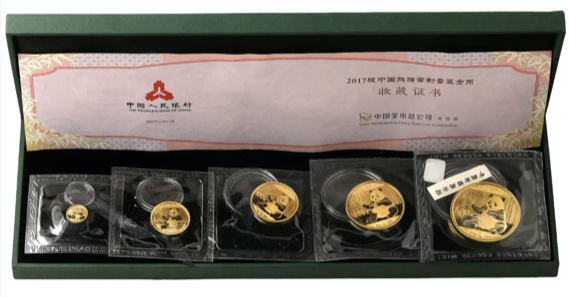 纪念币价格  熊猫金币价格