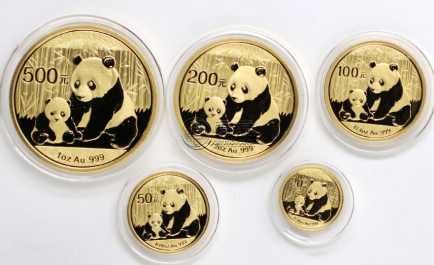 金银币价格  熊猫金币价格