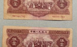 红五元价格 1953年五元价格