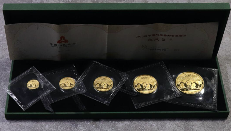 金银币价格表  熊猫金币价格表