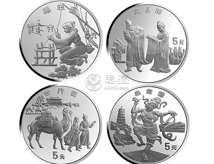丝绸之路第1组银币价格及收藏价值