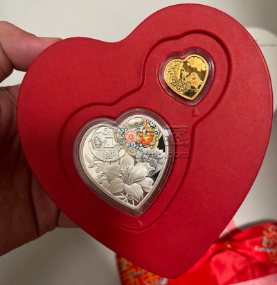 百年好合金银币价格   2020年吉祥文化百年好合金银币值多少钱