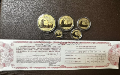 2011年一套熊猫金币的价格  2011年熊猫金币值钱吗