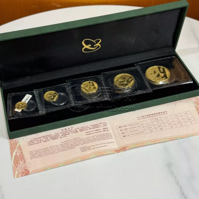 2014年熊猫金币回收价格表  2014年熊猫金币一套多少钱