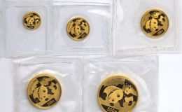 2008年熊猫金币多少钱一套   2008年熊猫金币五枚套装价格