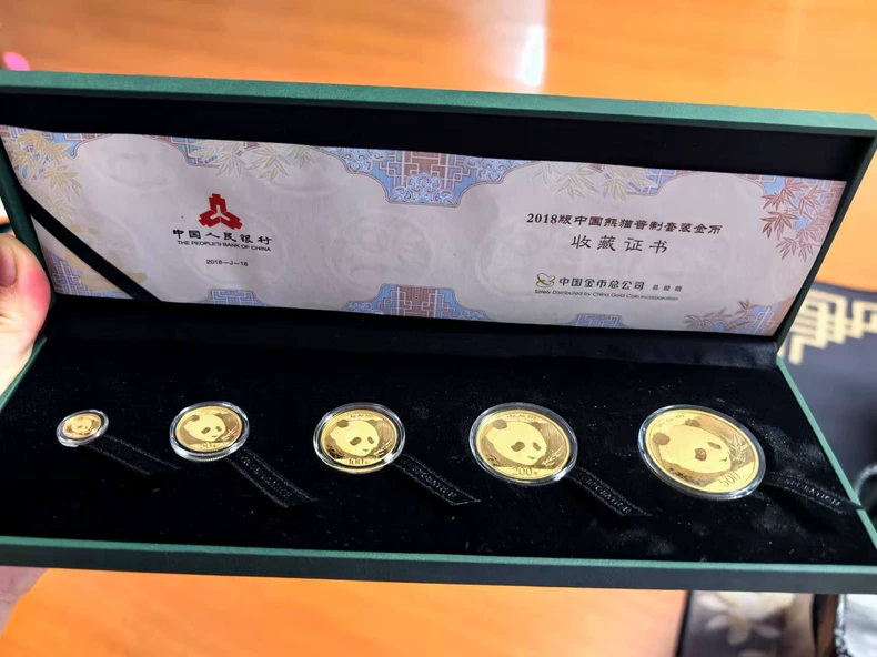 2018年熊猫金币回收