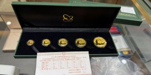 2011熊猫金币一套回收价目表   2011年熊猫金币五枚套装价值多少