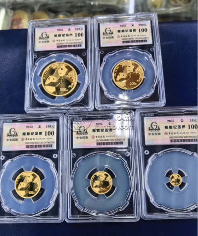 2023年熊猫金币一套回收价目表   2023年熊猫金币套装涨价了