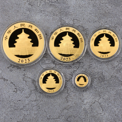 2023年熊猫金币一套回收价目表   2023年熊猫金币套装涨价了