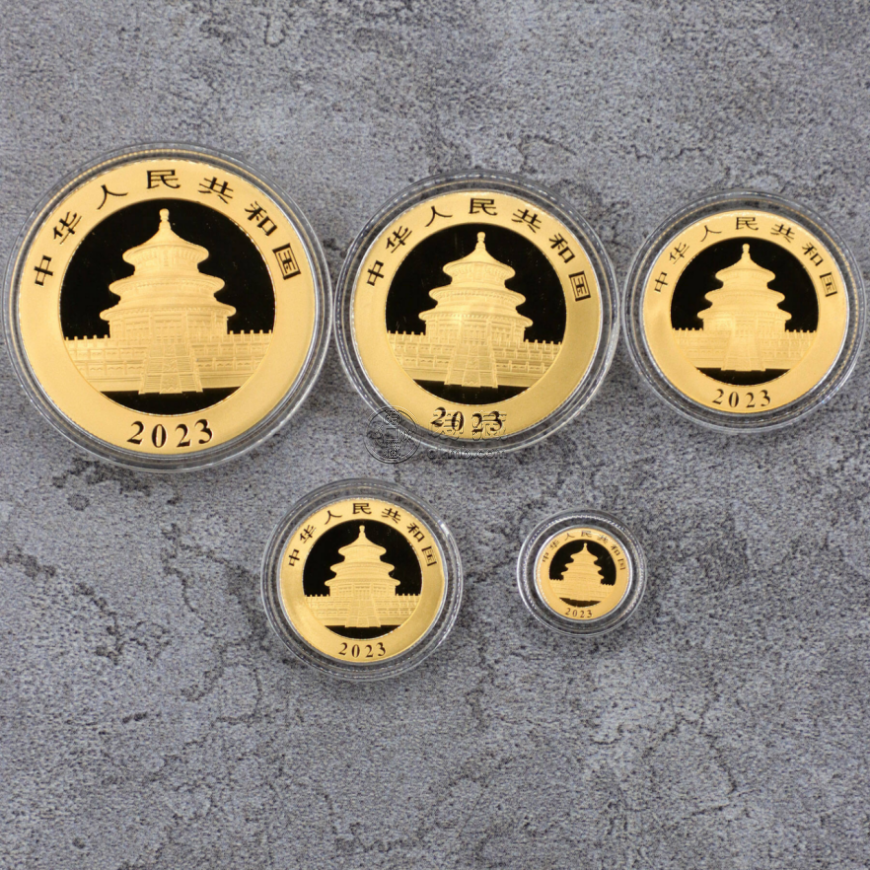 2023年熊猫金币一套回收价目表   2023年熊猫金币套装涨价了