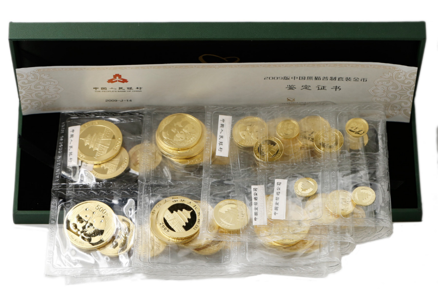 09熊猫金币回收价目表