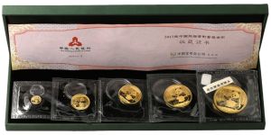 17年熊猫金币一套回收价目表    2017年熊猫金币套装值多少钱