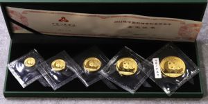 2011版熊猫金币五枚套装回收｜当前市值分析与变现指南
