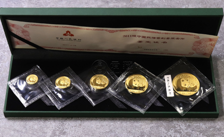 2011版熊猫金币五枚套装回收｜当前市值分析与变现指南