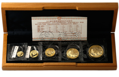 2011版熊猫金币五枚套装回收｜当前市值分析与变现指南