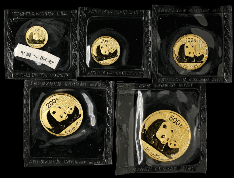 2011版熊猫金币五枚套装回收｜当前市值分析与变现指南