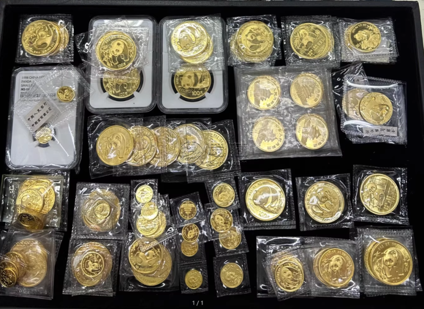 熊猫金币回收电话   熊猫金币现值价格