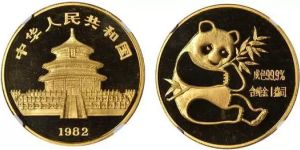 1982年熊猫金币价格 1982年熊猫金币值多少