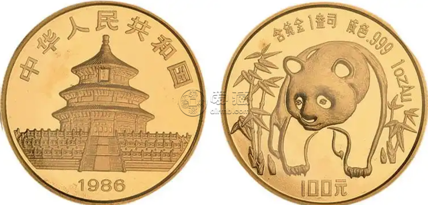 1986年熊猫金币价格 1986年熊猫金币具体报价