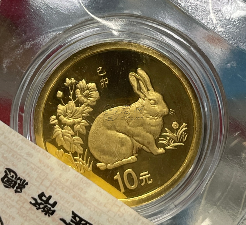 1999兔年生肖金银币回收电话 99兔年生肖金银币回收服务