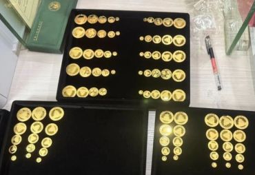 2016年5盎司生肖猴彩金币回收价格及渠道