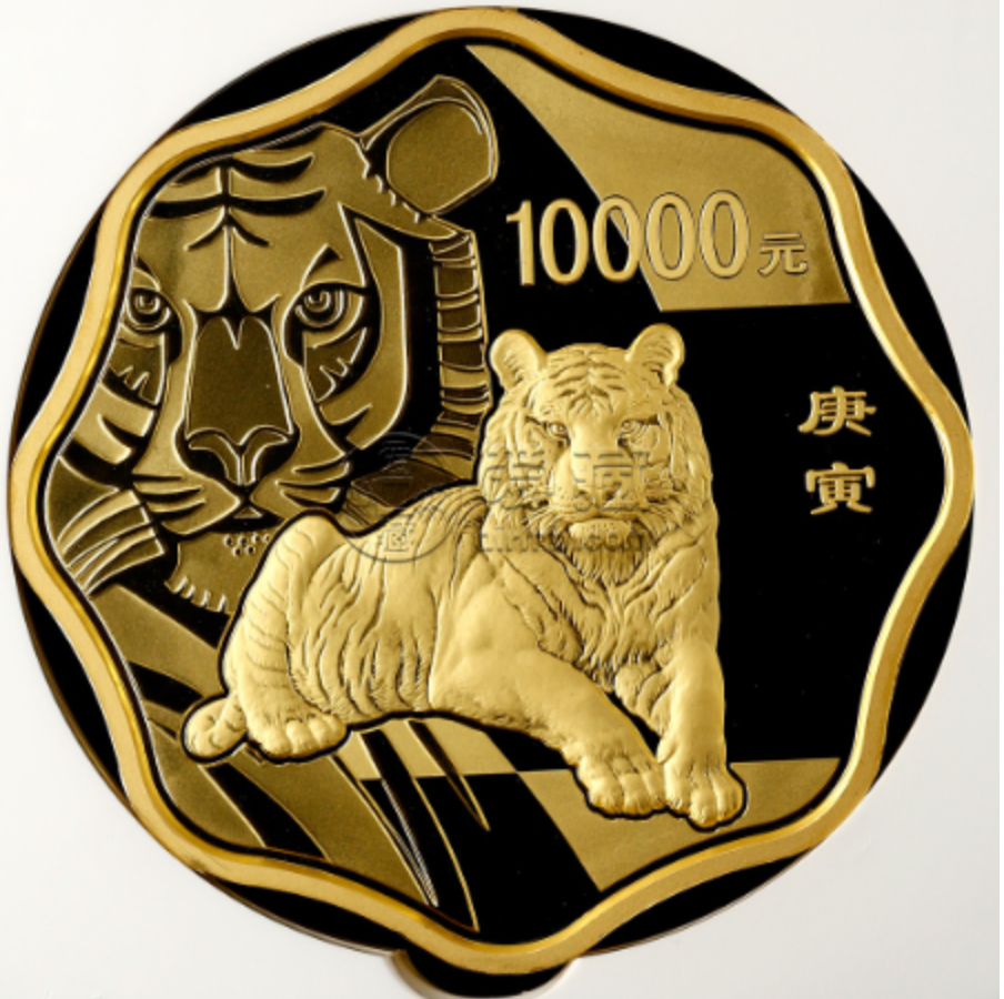 2010年1公斤梅花形生肖虎金币回收价格 2010年1公斤梅花形生肖虎金币回收电话