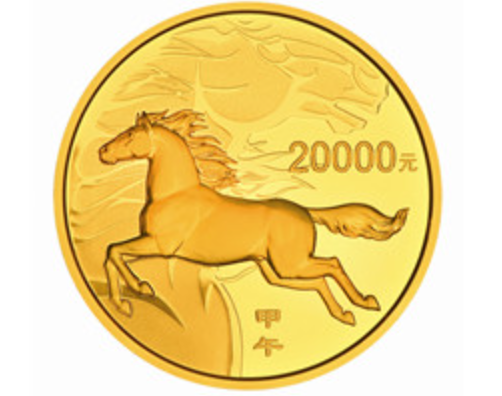 2014年2公斤生肖马金币回收价格