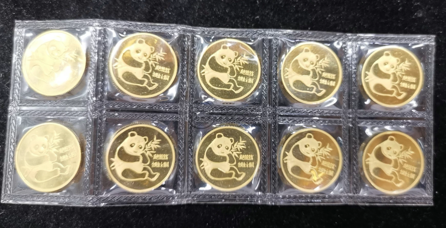 连云港回收熊猫金币 连云港回收熊猫金币电话
