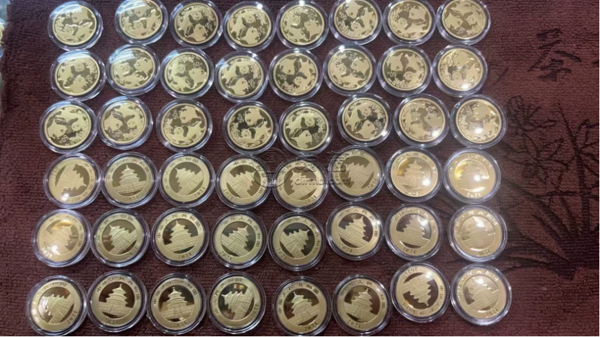 清远回收熊猫金币 清远熊猫金币正规回收渠道