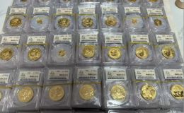 金套猫价格    金套猫一套5枚今天值多少钱