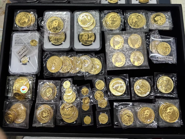 越秀区回收熊猫金币电话  越秀区哪里回收熊猫金币