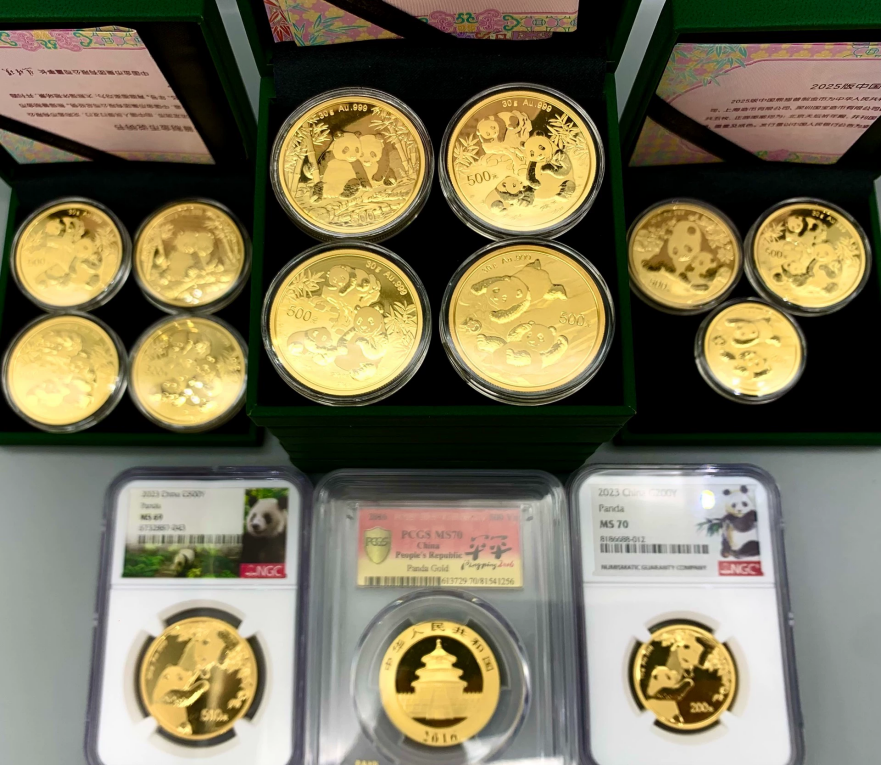 通化回收熊猫金币的地方 收购熊猫金币正规渠道