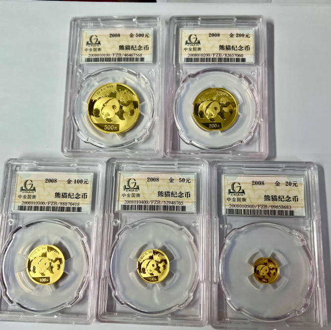 2008年熊猫金币回收价格及最新行情