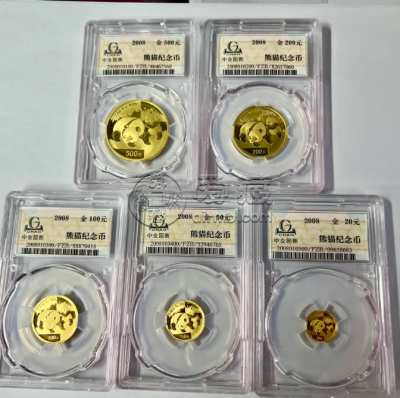 2008年熊猫金币回收价格及最新行情