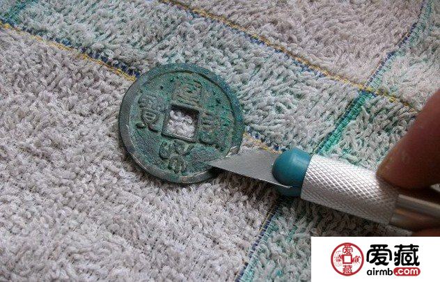 洁牙机完美修复“病号”钱币