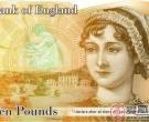 简·奥斯汀取代达尔文,将登英国10英镑纸币