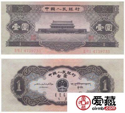 炙手可热的第二套人民币一元