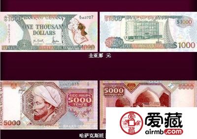 世界纸币精美图片鉴赏（四）