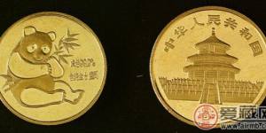 1982年中国熊猫金币图片鉴赏