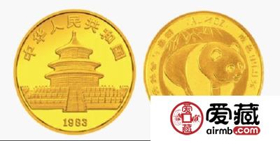 1983年版中国熊猫金币