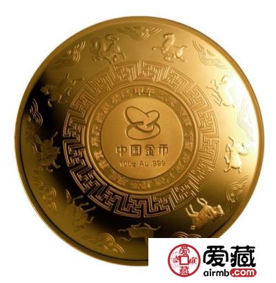 金盘正面
