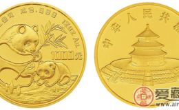 1986年版12盎司中国熊猫金币图片鉴赏