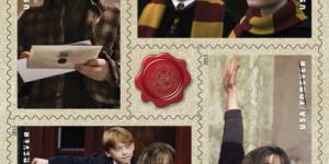 美郵局推出哈利波特郵票