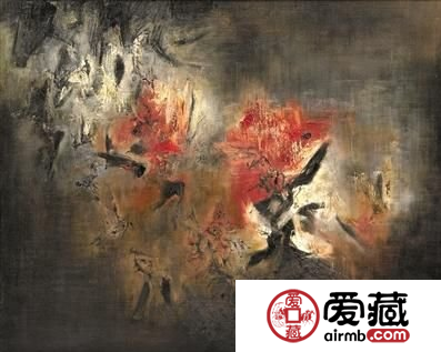 赵无极《抽象》