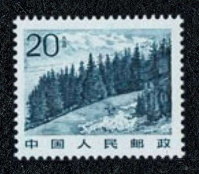 普22 祖国风光普通邮票（影写版）