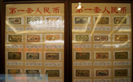 宜宾钱币巡展，多种贵重纸币亮像