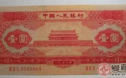 1953年1元的市場行情